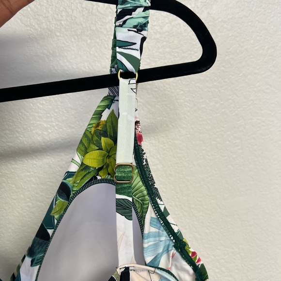 Jantzen Nature Glow Surplus Mio One Piece Swimsuit Size 18 Tummy Control Ruched - Picture 8 of 9